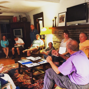 Day 6 - Easter Dinner and discussion with Drayton Island residents at Indigo Inn