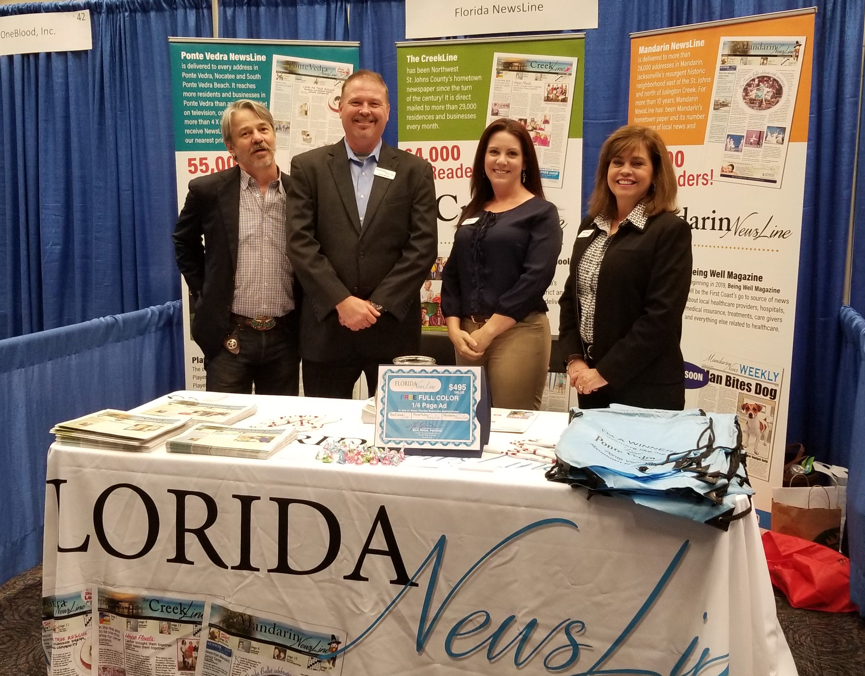 TCL FNL team Jax Chamber trade show 1905