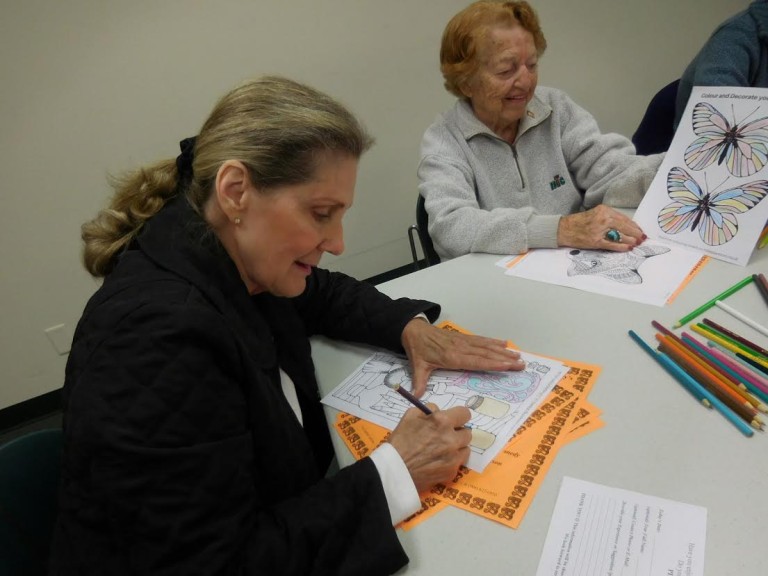 Adult Coloring Club a hit at the Ponte Vedra Beach Branch Library