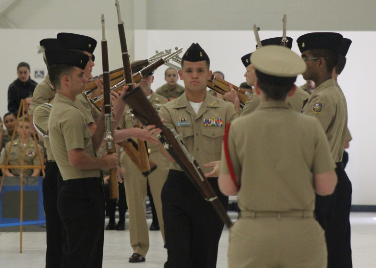 Nease JROTC team ranks sixth at Navy National Drill Championships