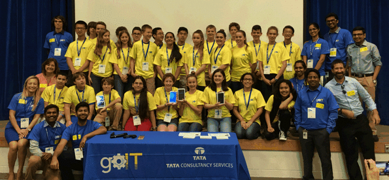 App design program at Switzerland Point Middle School aims to raise awareness of information technology careers
