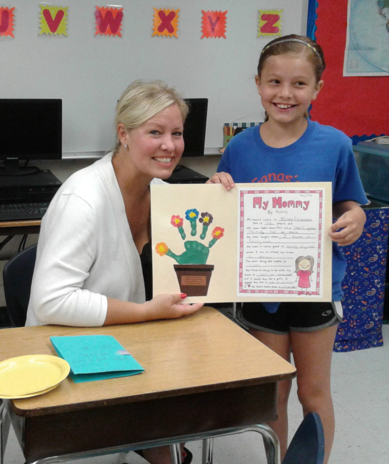 Loretto Elementary teachers host “Muffins with Mom”