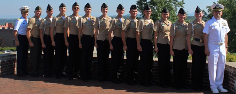 Nease NJROTC top cadets attend Leadership Academy