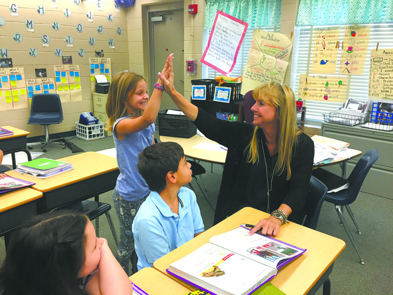 Linder named Mandarin Oaks’ Teacher of the Year