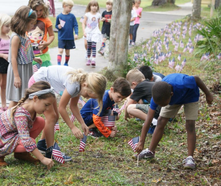 Ocean Palms Elementary students honor veterans