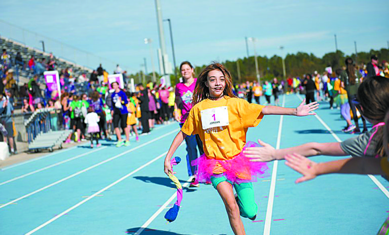 Girls on the Run celebrates end of season with 5k