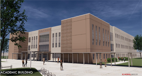 Academic Building Rendering lores