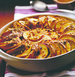 FNL Pantry Raiders Croissant Bread Pudding 2101 LO