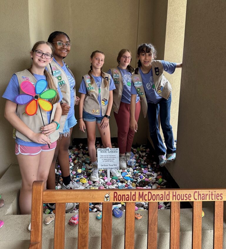 Girl Scout Cadette Troop earns silver award