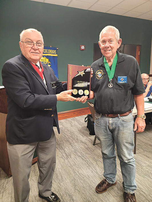 MNL Knights of Columbus award 2501