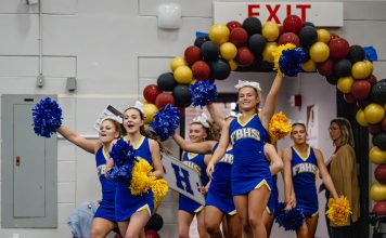 Yulee, Fernandina cheerleaders compete