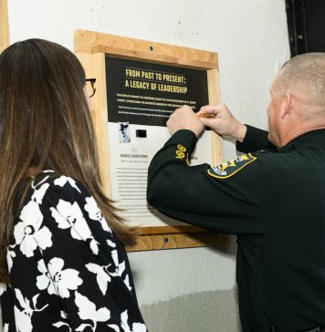Old Jail hosts ceremony for Sheriff Hardwick’s badge donation