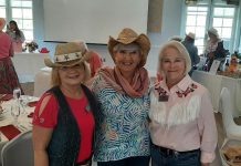 Sing-alongs and celebration at Newcomers holiday luncheon