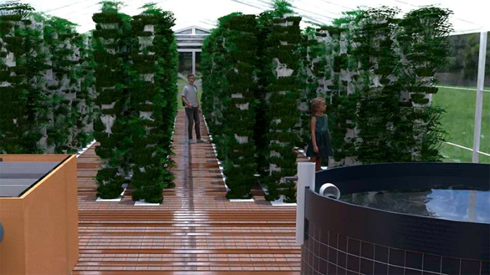 interior greenhouse rendering