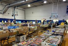 From March 11 through March 14, the gym at 510 S. 10th St. will be transformed into a reader's paradise at the Friends of Fernandina Beach Library's Spring Book Sale. Photo courtesy Friends of the Fernandina Beach Library