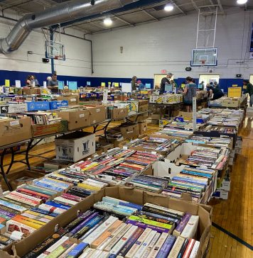 Fernandina’s favorite book sale returns From March 11 through March 14, the gym at 510 S. 10th St. will be transformed into a reader's paradise at the Friends of Fernandina Beach Library's Spring Book Sale. Photo courtesy Friends of the Fernandina Beach Library