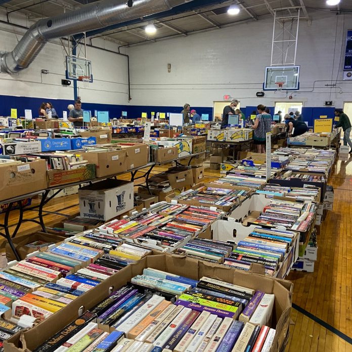 From March 11 through March 14, the gym at 510 S. 10th St. will be transformed into a reader's paradise at the Friends of Fernandina Beach Library's Spring Book Sale. Photo courtesy Friends of the Fernandina Beach Library