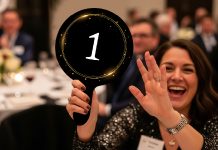 The hybrid event features both an in-person live auction and an online bidding platform to support school enhancements. Photo courtesy of Palencia Elementary School PTO.