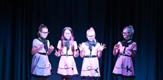 Young cast members perform during Theatre Troupe 1776's "1950s Cabaret" in 2025 at the Mandarin Community Club. Photo courtesy of Theatre Troupe 1776.