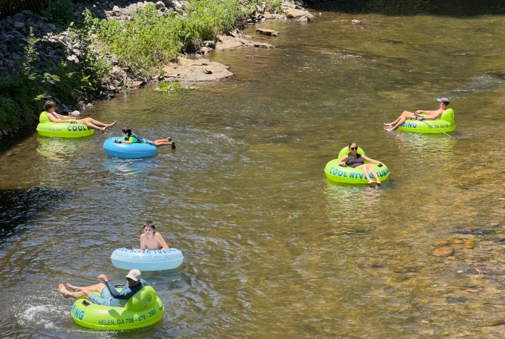 Tubing is a popular activity. Photo by Debi Lander
