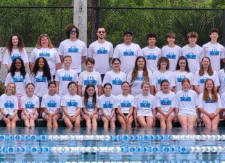 First Coast YMCA announces fall aquatics lineup The First Coast Y FLYERS Competitive Team gathers for a group photo. Photo courtesy First Coast YMCA