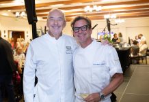 Executive Chef Hermann Muller, left, from Ponte Vedra Inn & Club, and Chef Chris Polidoro, from Doro Restaurant, helped make Ascension St. Vincent's Foundation's 24th Annual Delicious Destinations event a success.
